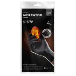 MERCATOR gogrip Black rękawiczki nitrylowe M 4 szt.