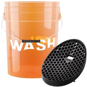 ADBL Bucket Washy + Dirt Blocker Zestaw WASH do mycia auta
