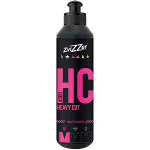 ZviZZer HC4000 Red Heavy Cut Mocno tnąca pasta polerska 250 ml