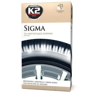 K2 Sigma Żel do nabłyszczania i pielęgnacji opon 500 ml
