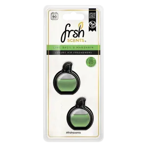 frshSCENTS Mini Vent Deffusers-Lime Basil Mandarin-Odświeżacz Nawiewowy 2 Pac