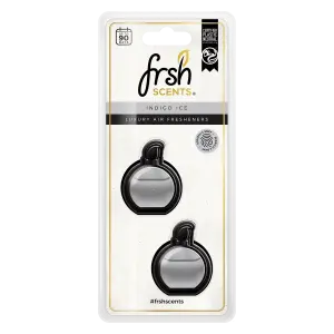 frshSCENTS Mini Vent Deffusers-Indigo Ice-Odświeżacz Nawiewowy 2 Pac