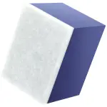 ADBL Glass Cube Kostka filcowa do polerowania szyb